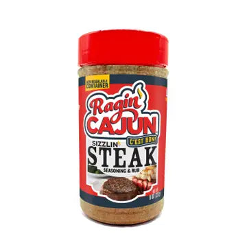 Ragin’ Cajun Sizzlin’ Steak Seasoning