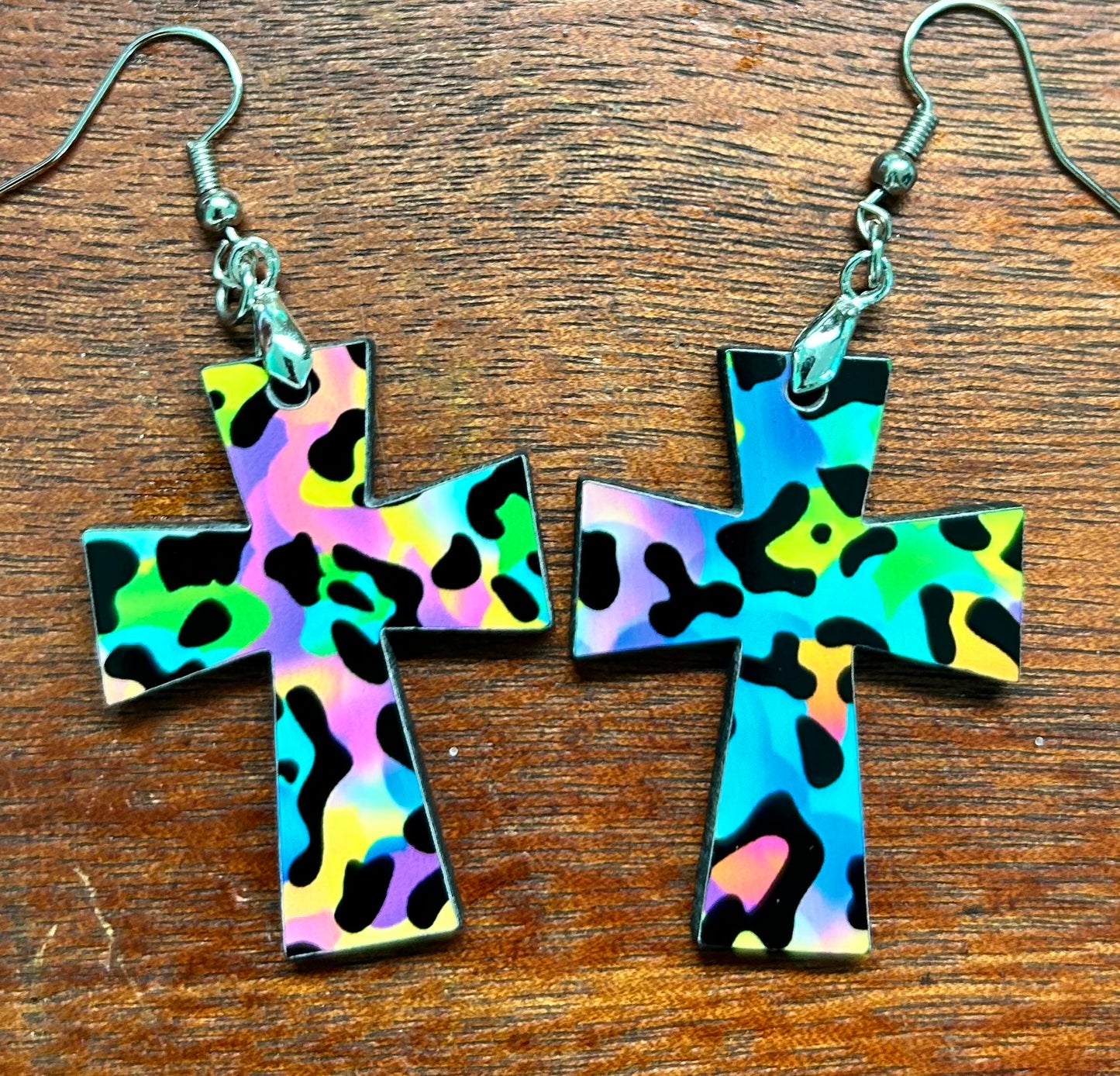 Handmade Cross Earrings