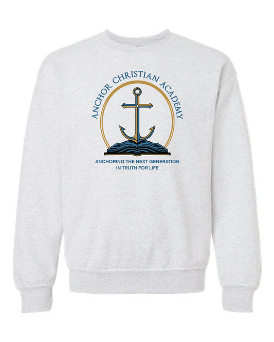 Anchor Christian Academy Adult Crew Neck Sweatshirt