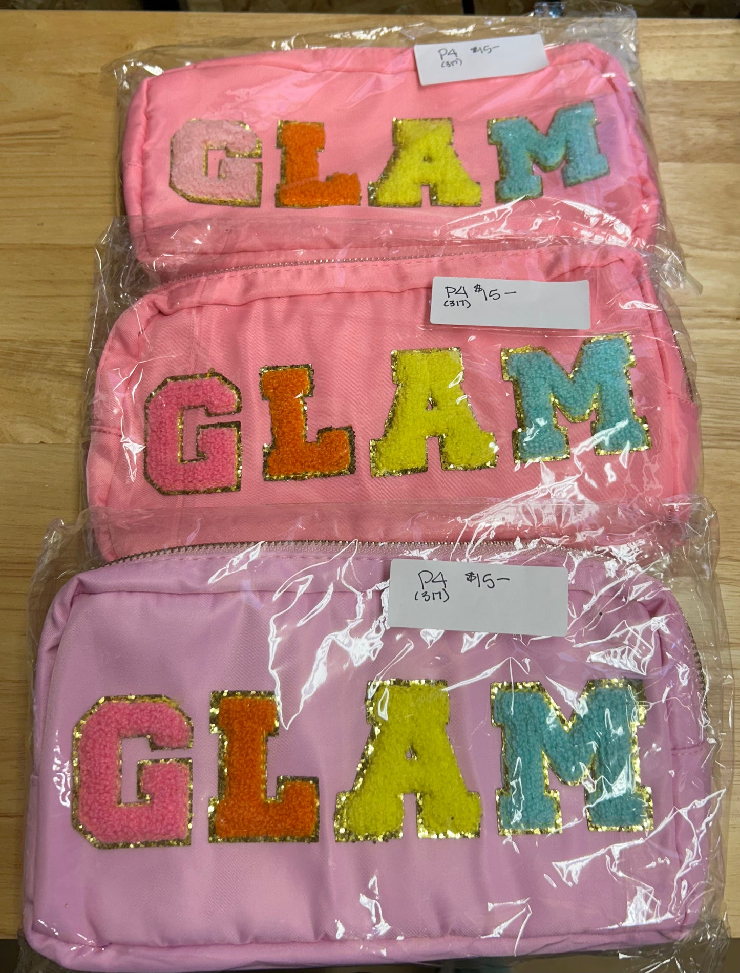 GLAM cosmetic bags