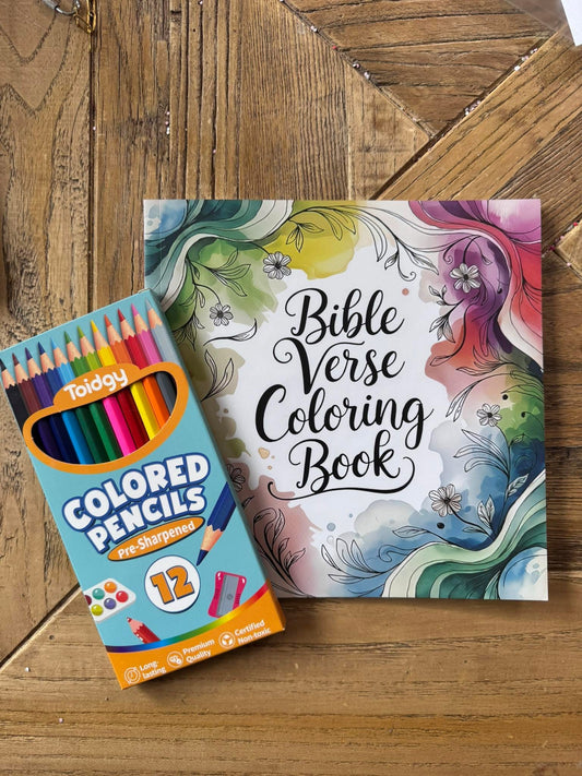 Bible Verse Coloring Book