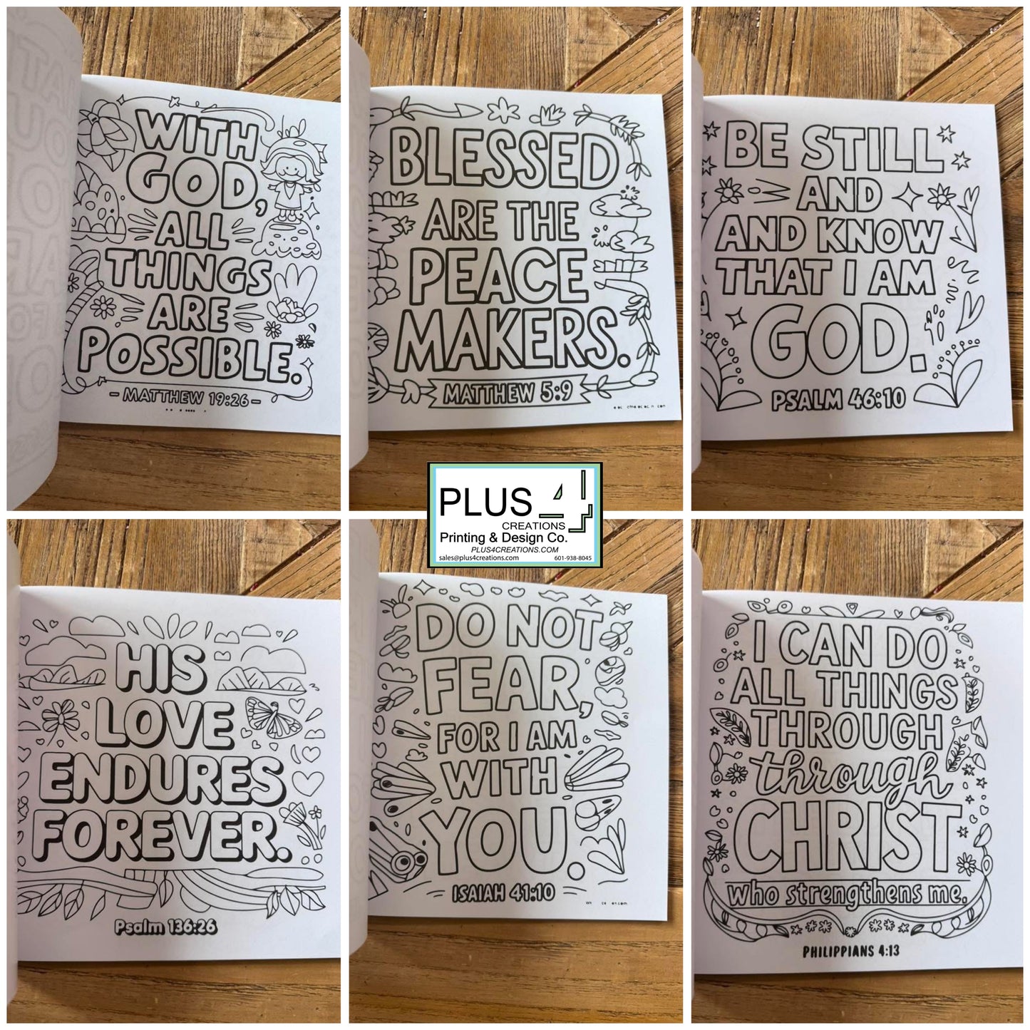 Bible Verse Coloring Book