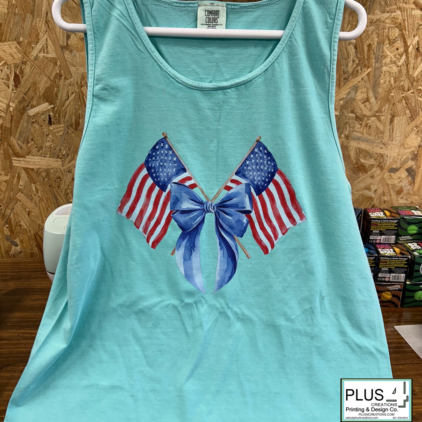 Comfort Color Patriotic Tank