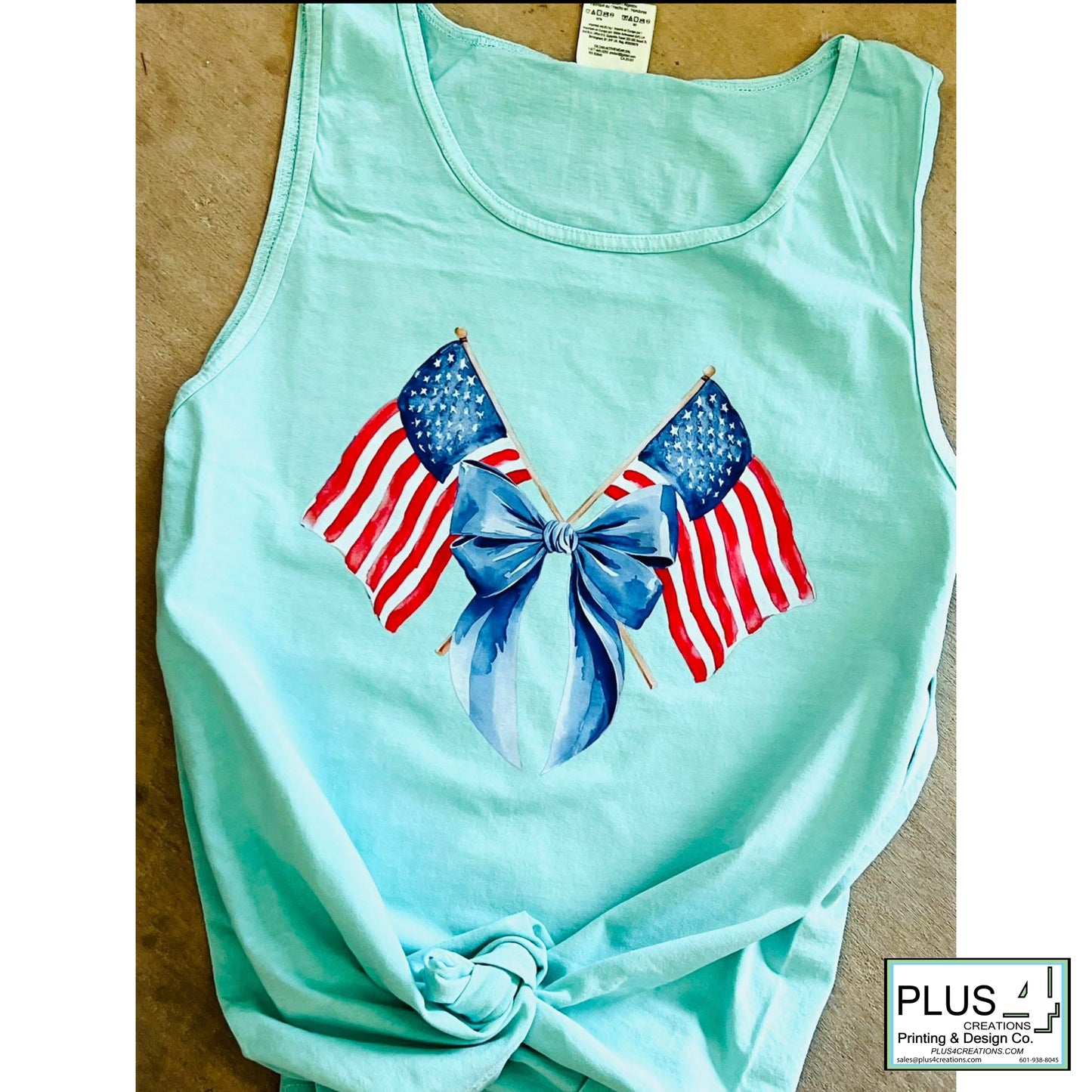Comfort Color Patriotic Tank