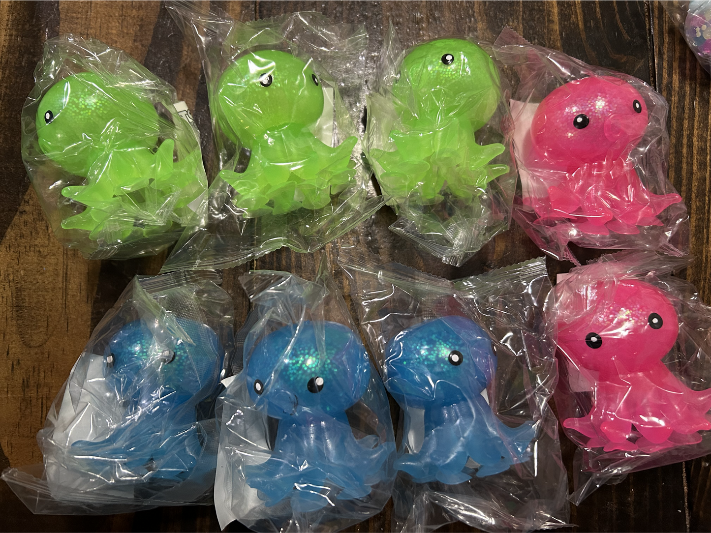 Glitter Octopus Squishy