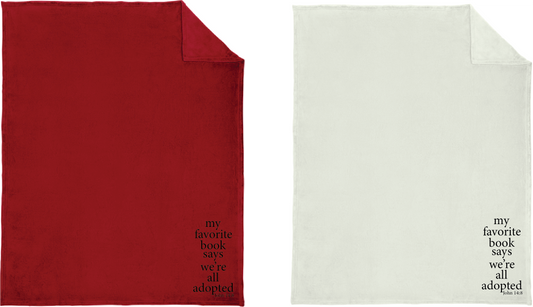 "my favorite book..." John 14:8 Blanket