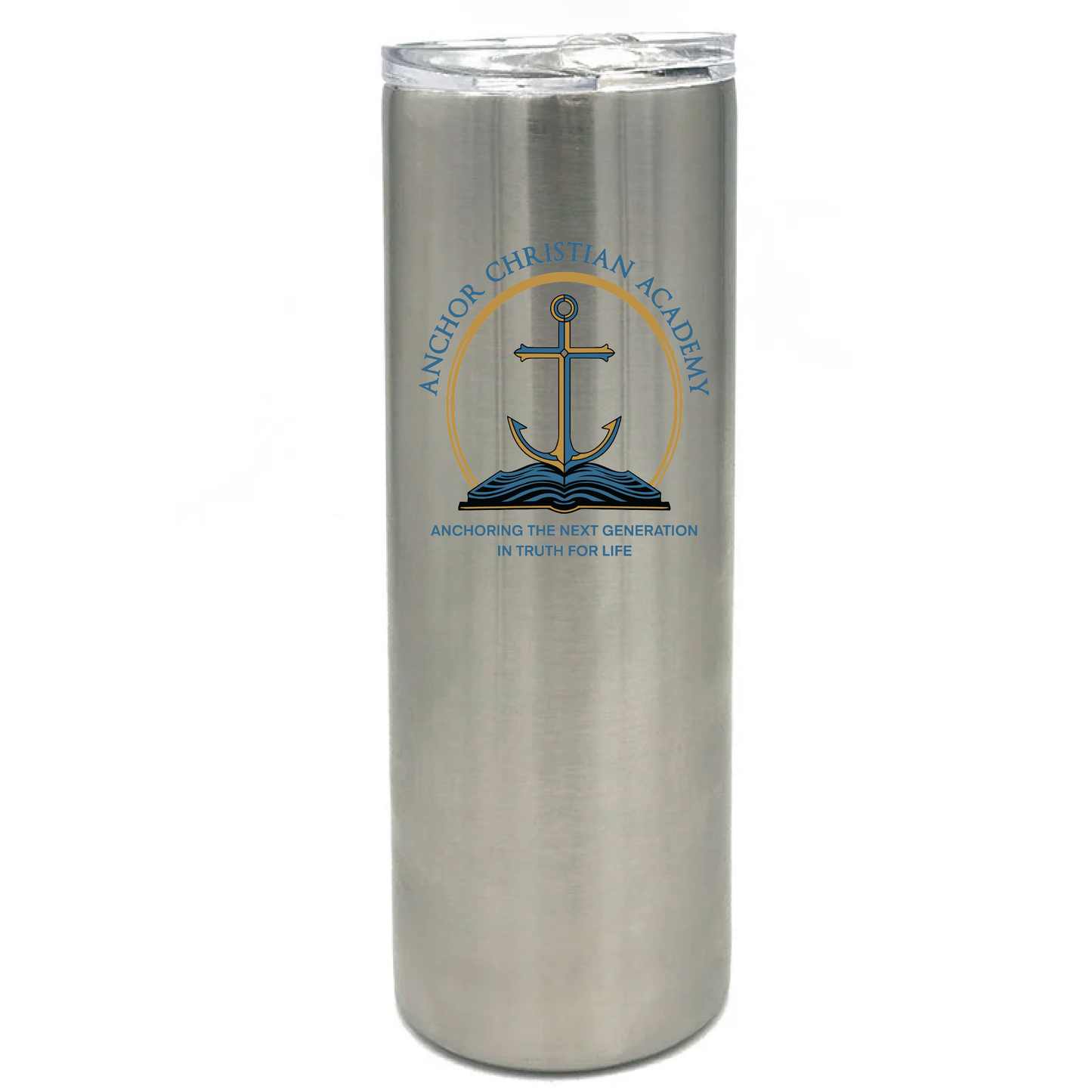 Anchor Christian Academy 20oz Skinny Tumbler